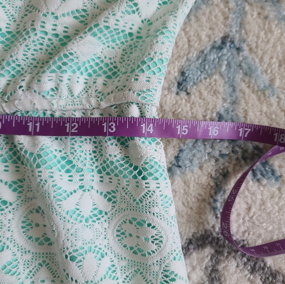 Maurices Lace Overlay Hi Lo Sleeveless Dress - Picture 9 of 11